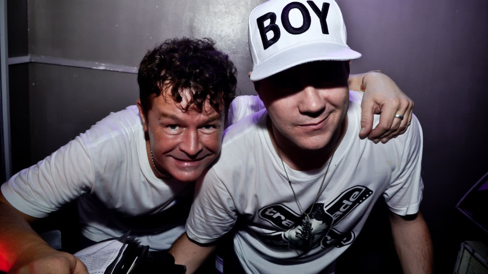 Sharp Boys DJ at Orbit at Club Union in Vauxhall, South London.