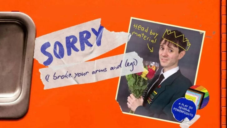 Sorry (I Broke Your Arms and Legs): Critically Acclaimed Queer Farce at London’s Pleasance Theatre, 22 April – 9 May ’26