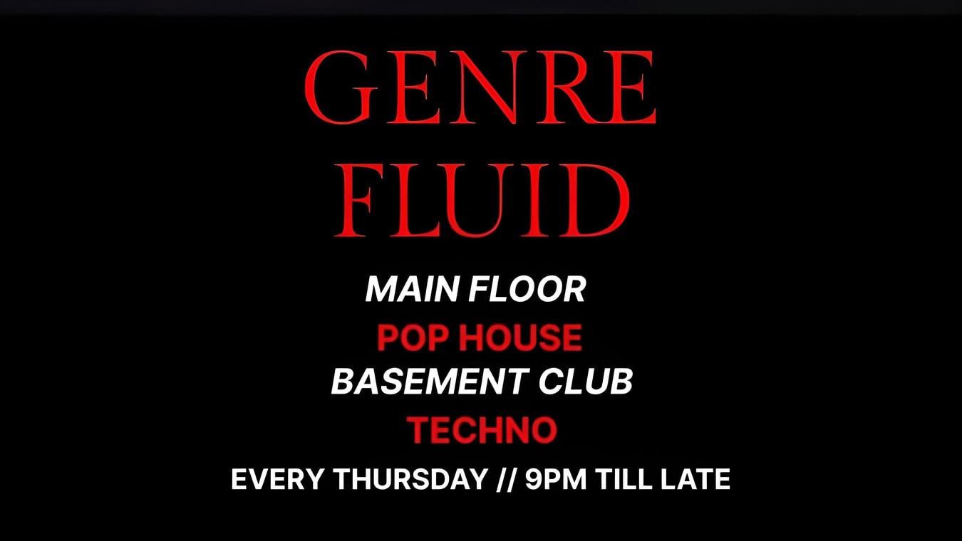 Gay night at LGBTQ bar Village Soho in central London.