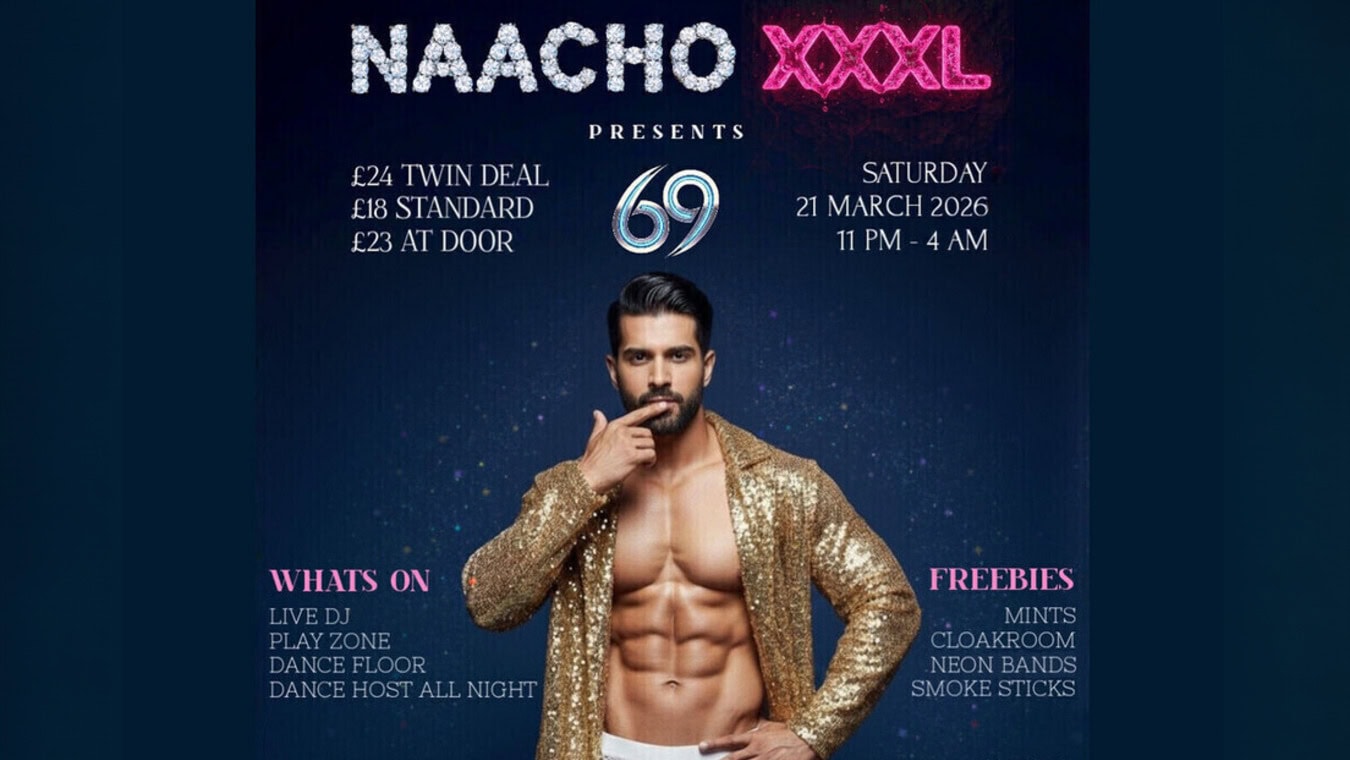 Naacho gay South Asian club night at bunker Bar in London.