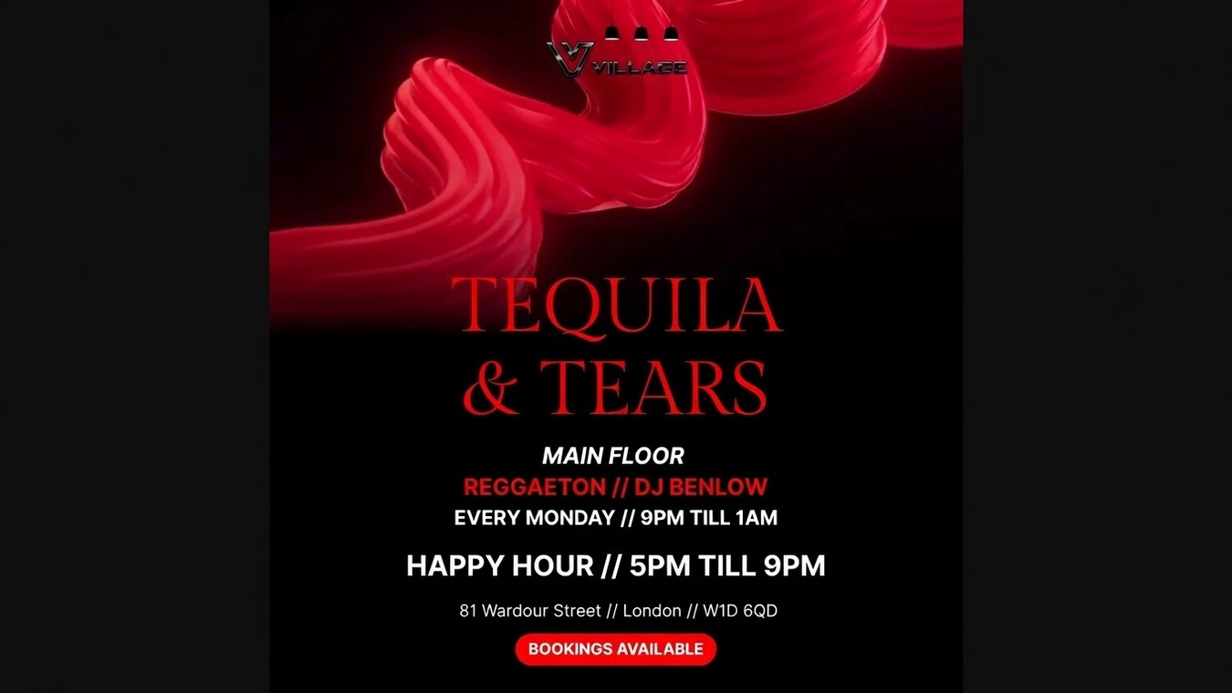 Tequila & Tears gay night at LGBTQ bar, Village Soho, in London.