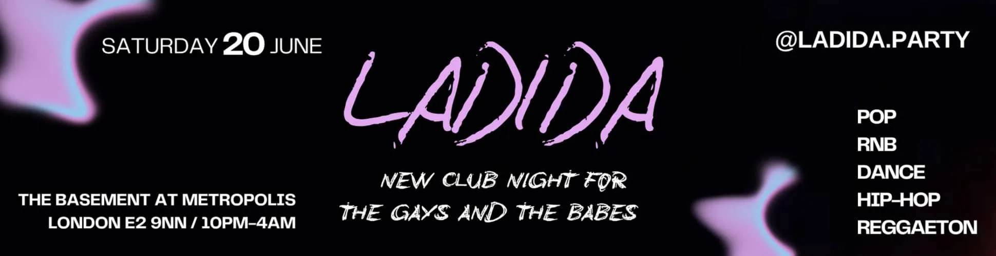 LADIDA queer club night at Metropolis Club in London.