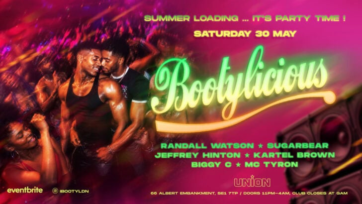Bootylicious gay Black club at Union Club in south London.