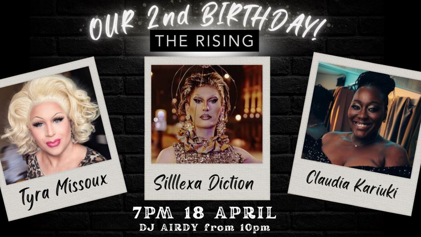 The Rising Birthday Party in London.