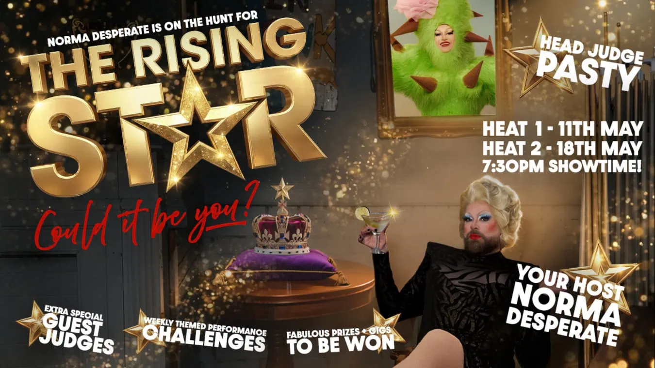 The Rising Star Drag Competition in South London gay bar.