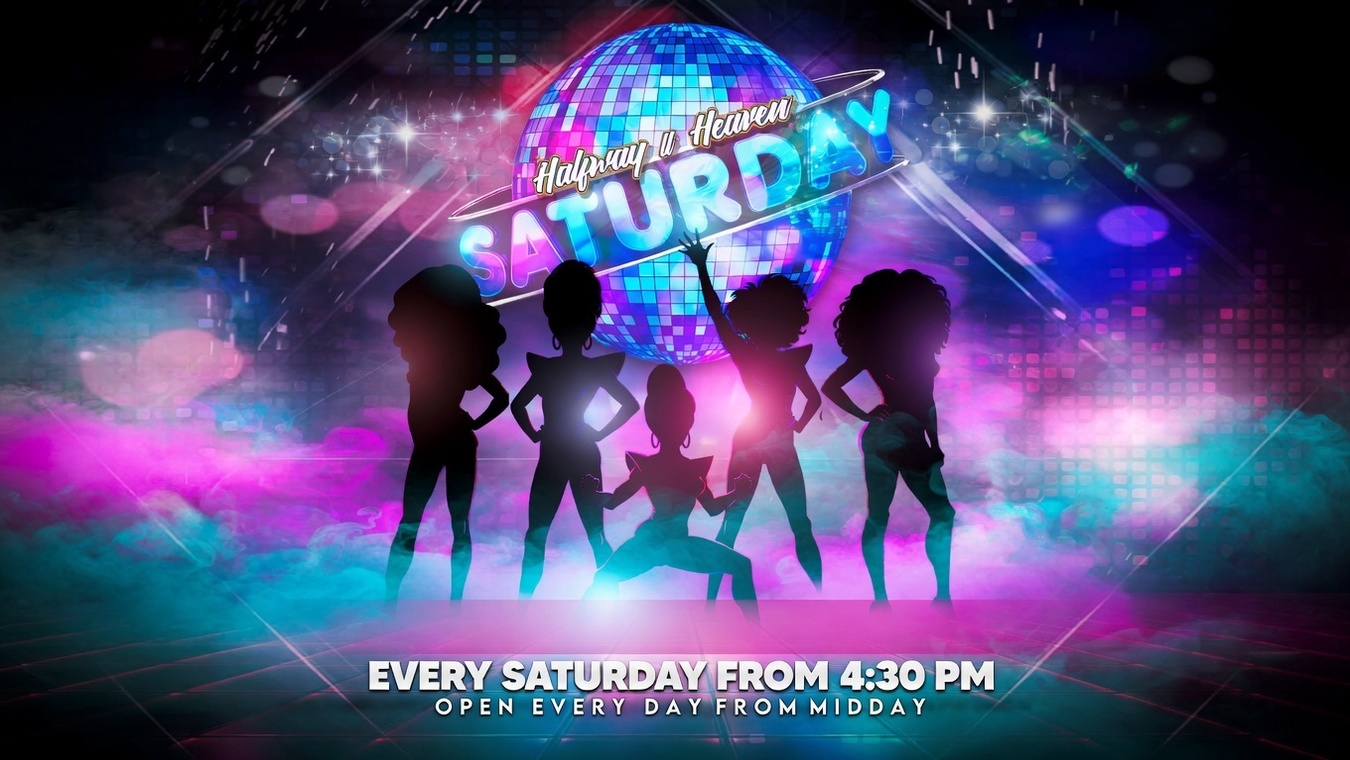 All day cabaret every Saturday at gay bar Halfway to Heaven in central London.