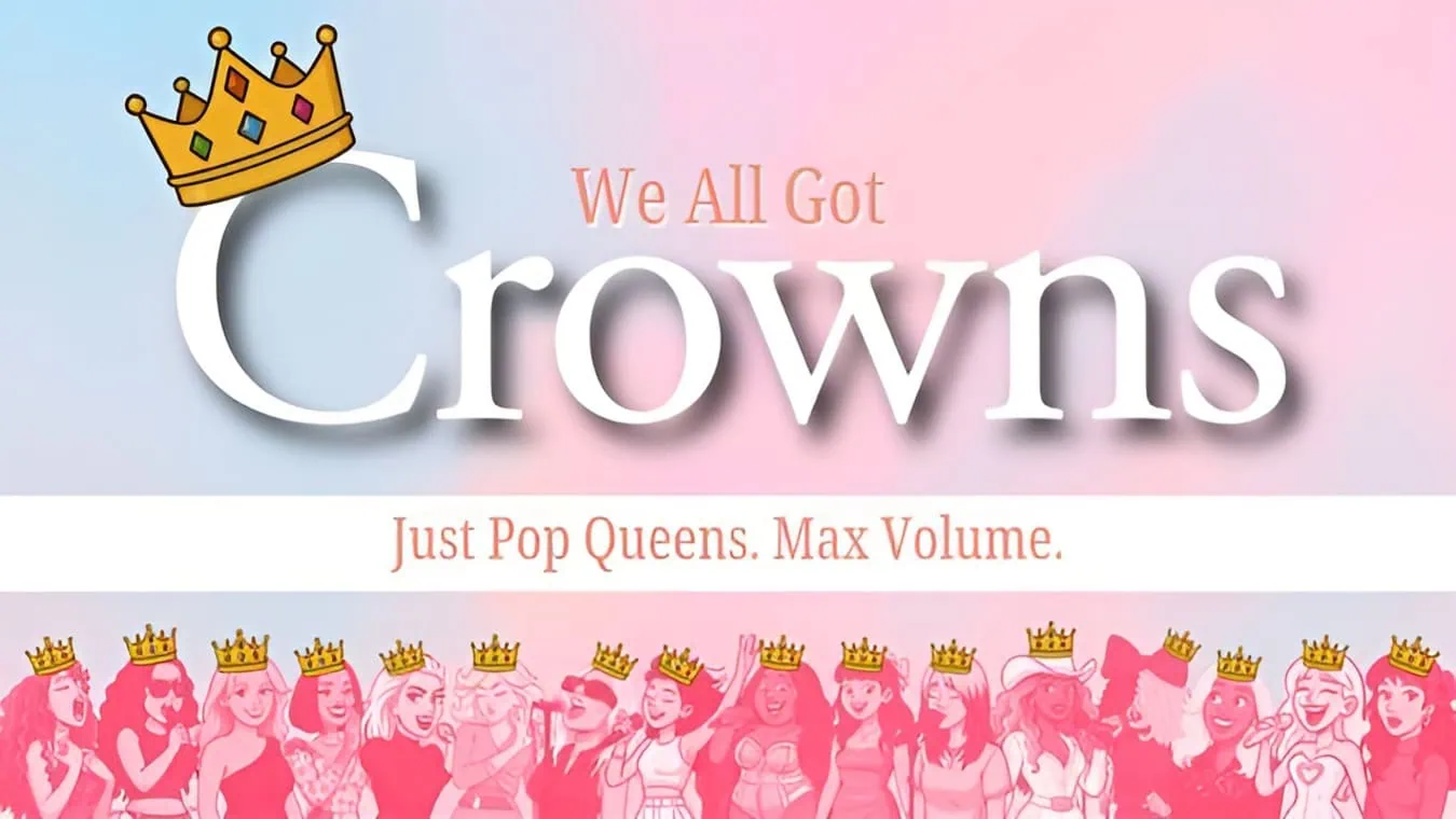 Crowns Pop Party at Betty & Joan's LGBTQ bar in south London.