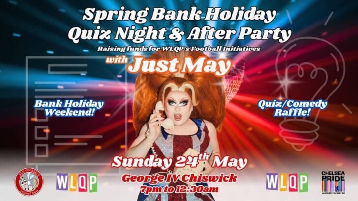 West London Queer Project on Bank Holiday weekend.