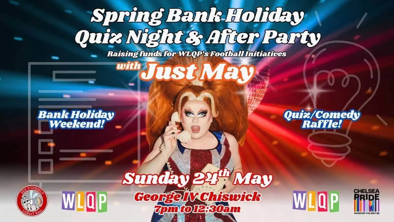 West London Queer Project on Bank Holiday weekend.