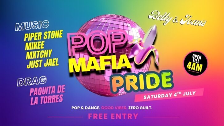 Pride Party at Betty & Joan's in South London.