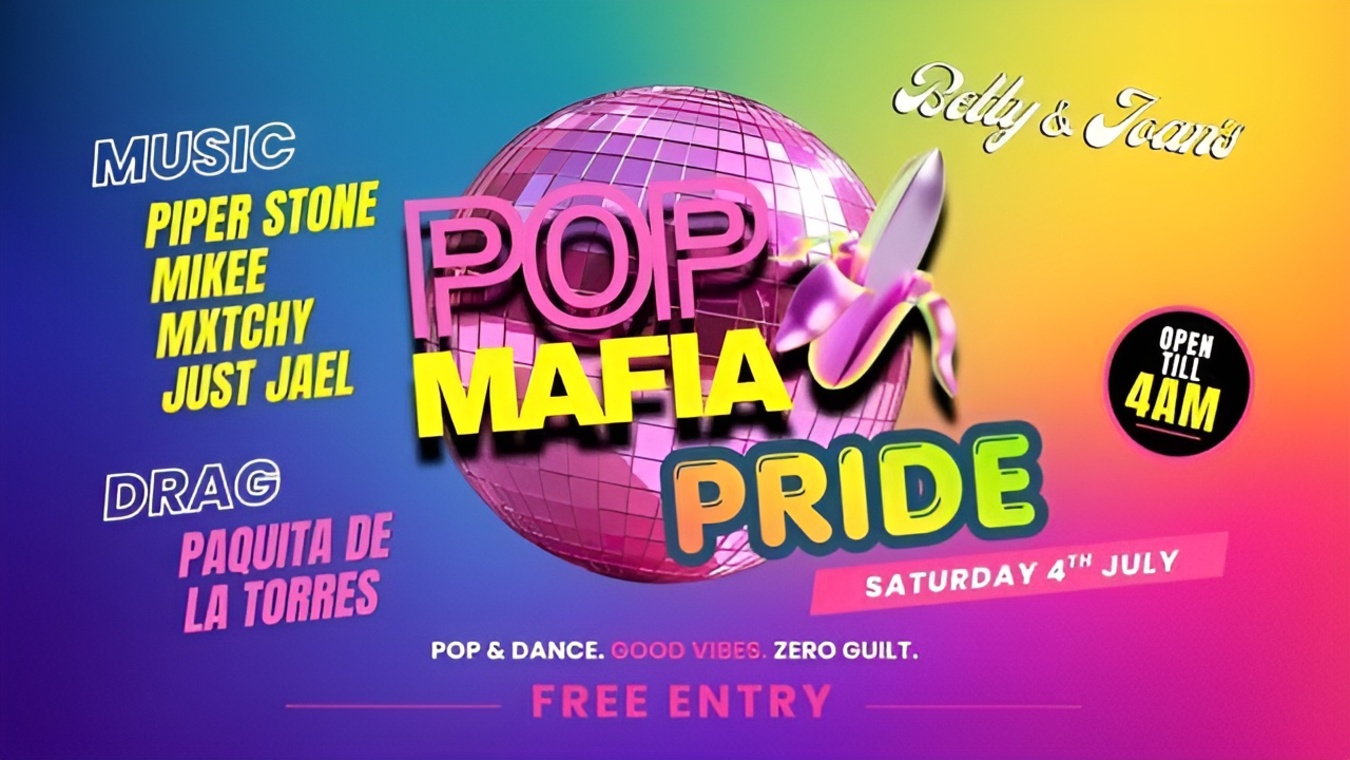 Pride Party at Betty & Joan's in South London.