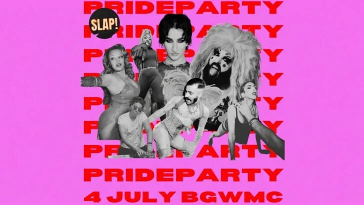 Slap Pride Party is a queer party at BGWMC in London.