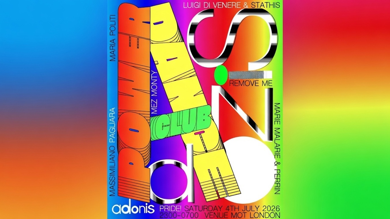 Adonis Pride Afterparty in London