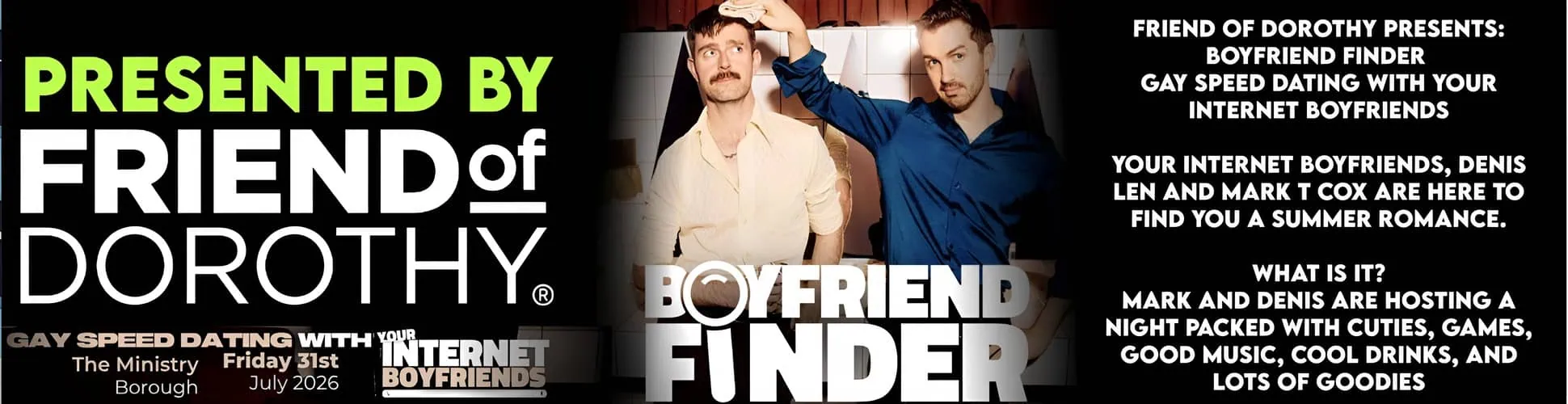 friend of Dorothy Boyfriend Finder