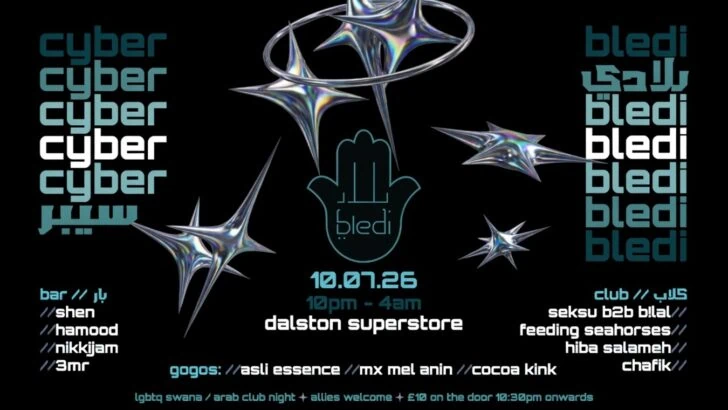 Bledi SWANA club at Dalston Superstore gay club in London.