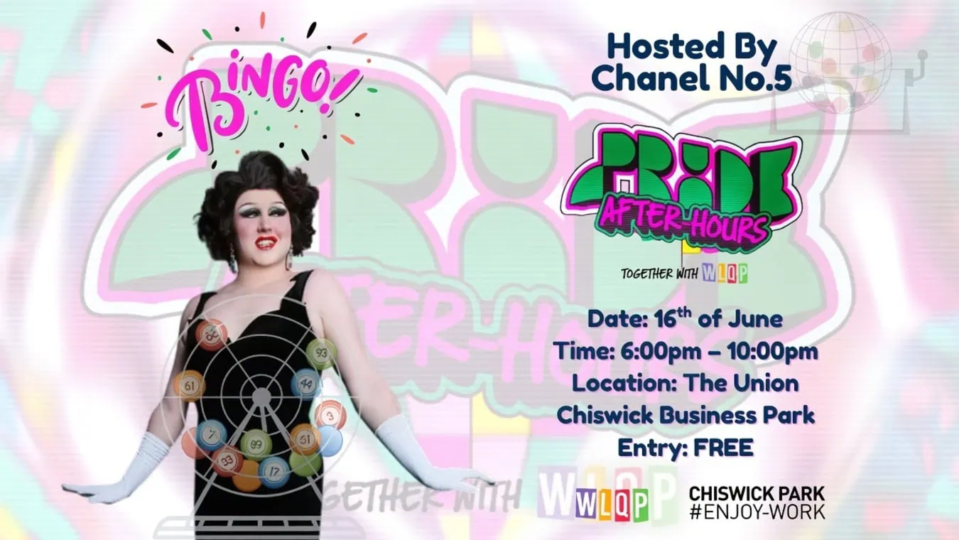Drag Bingo at Union bar in Chiswick.