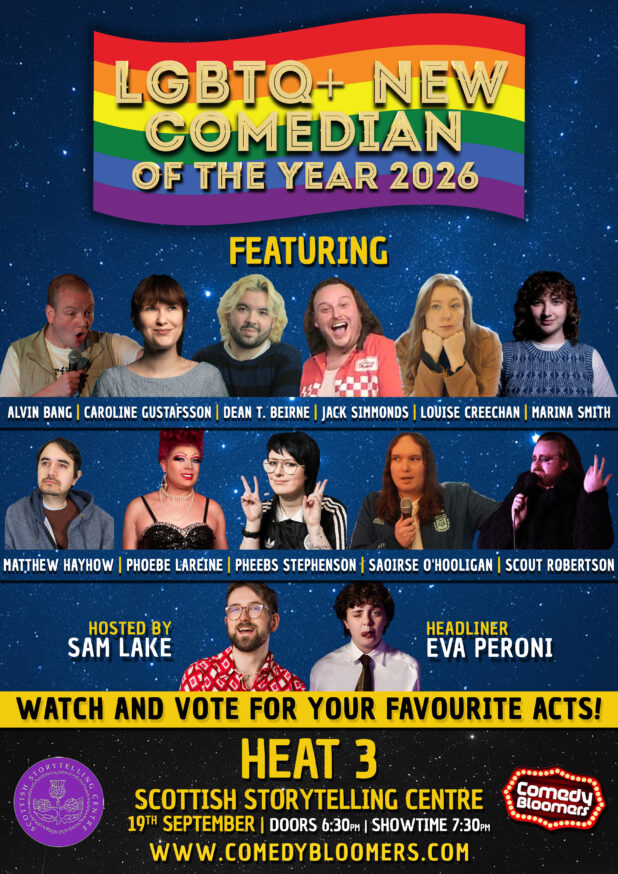 The LGBTQ+ New Comedian Of The Year