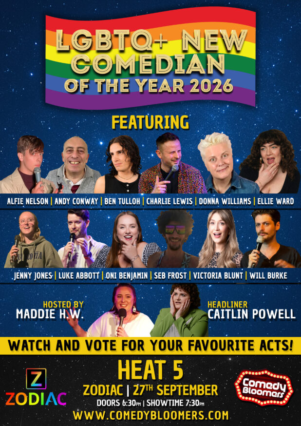 The LGBTQ+ New Comedian Of The Year