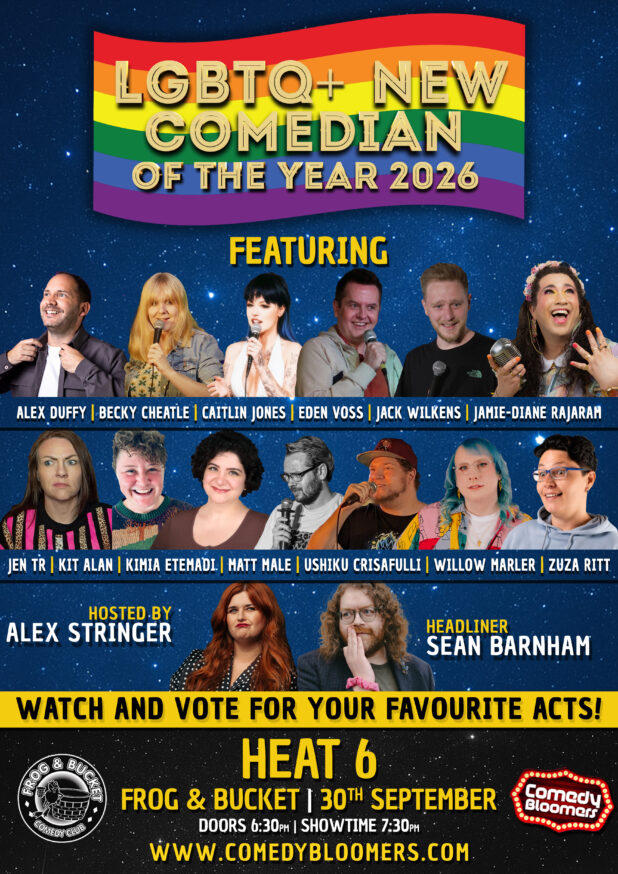 The LGBTQ+ New Comedian Of The Year