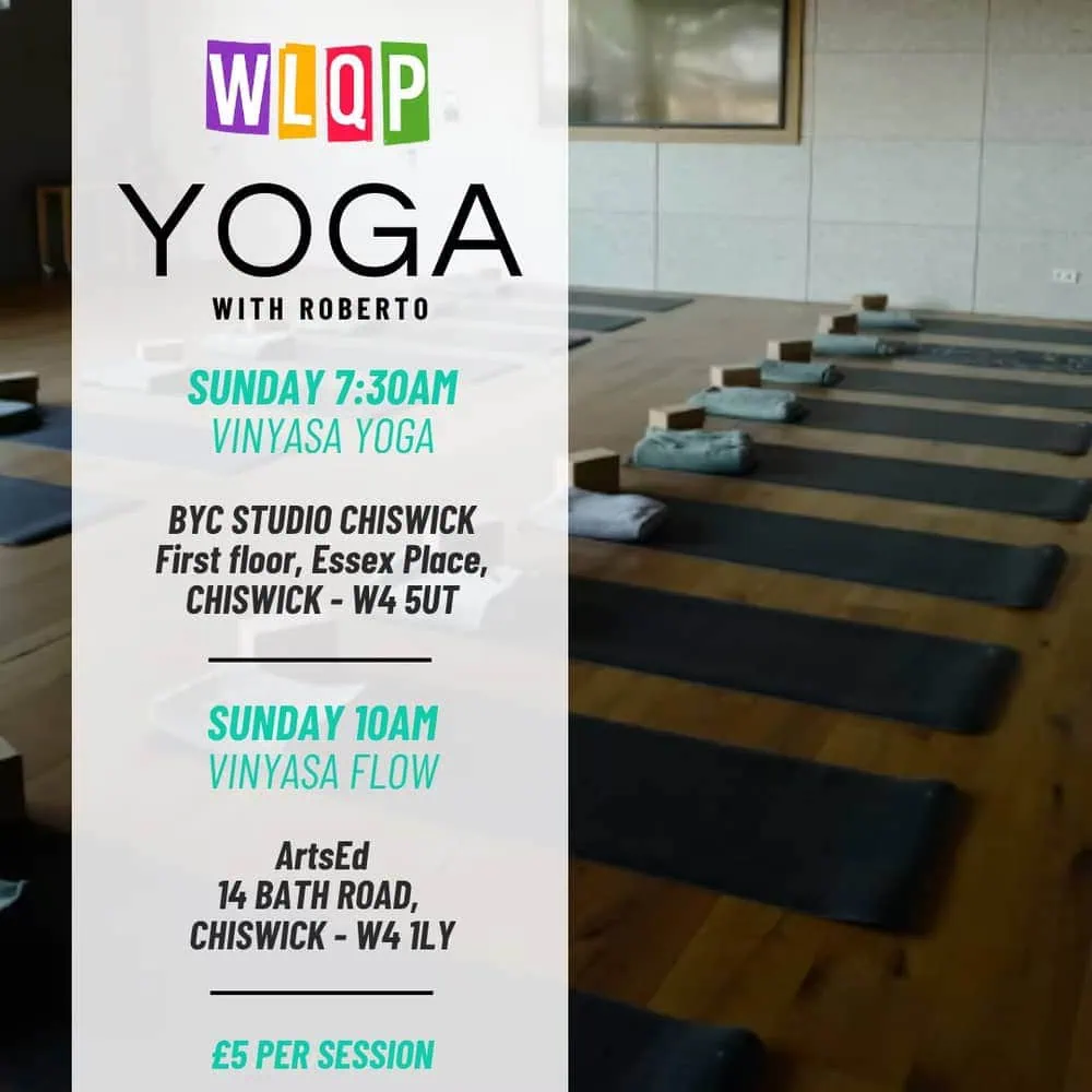 West London Queer Project Yoga classes.