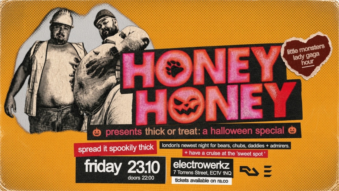 Honey Honey is a gay men's club night at Electrowerkz in London.