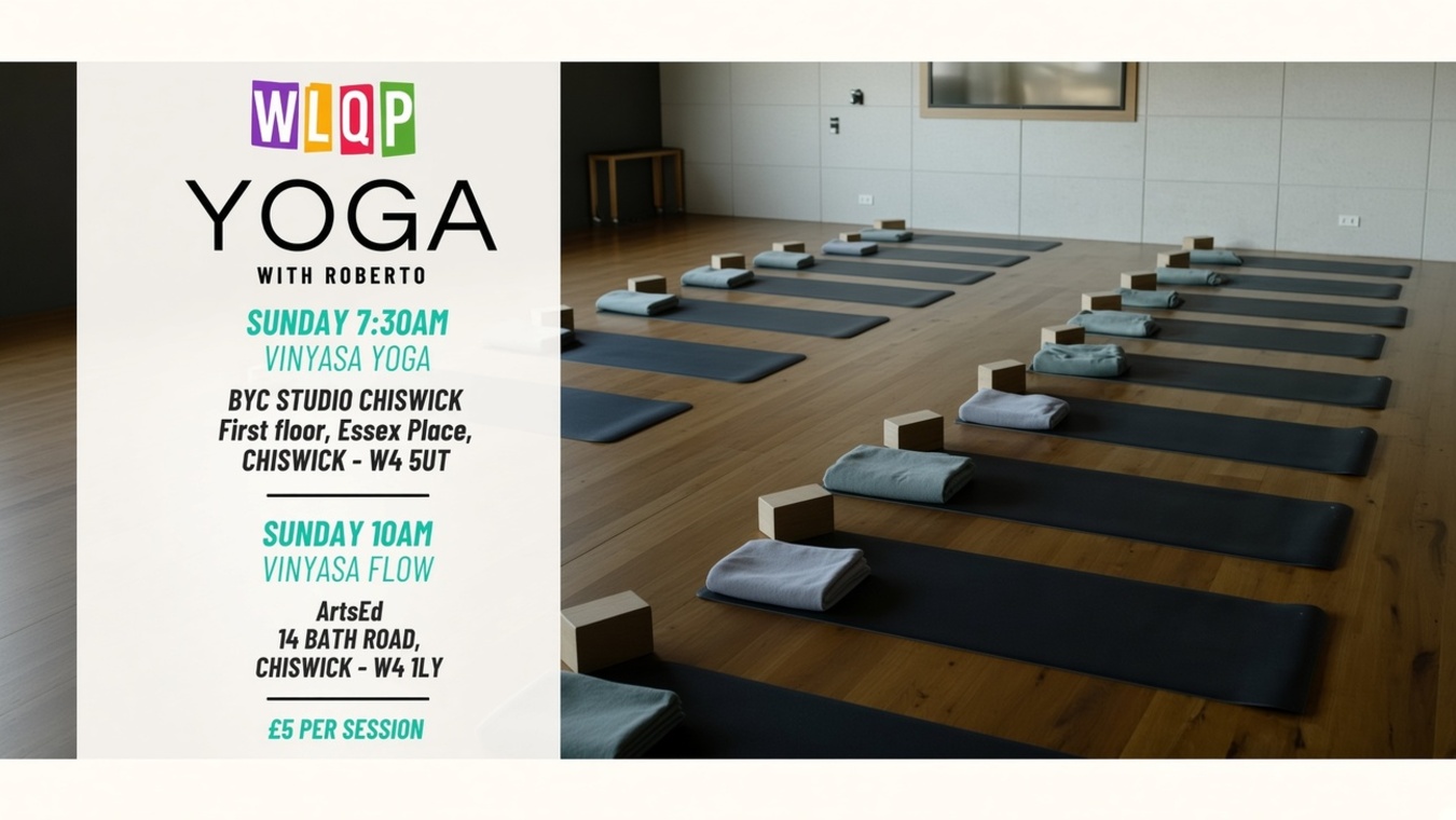 West London Queer Project Yoga sessions.