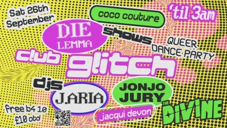 Club Glitch at The Divine in London.