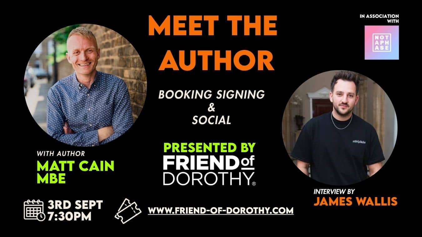 Friend Of Dorthy gay men's event in London.