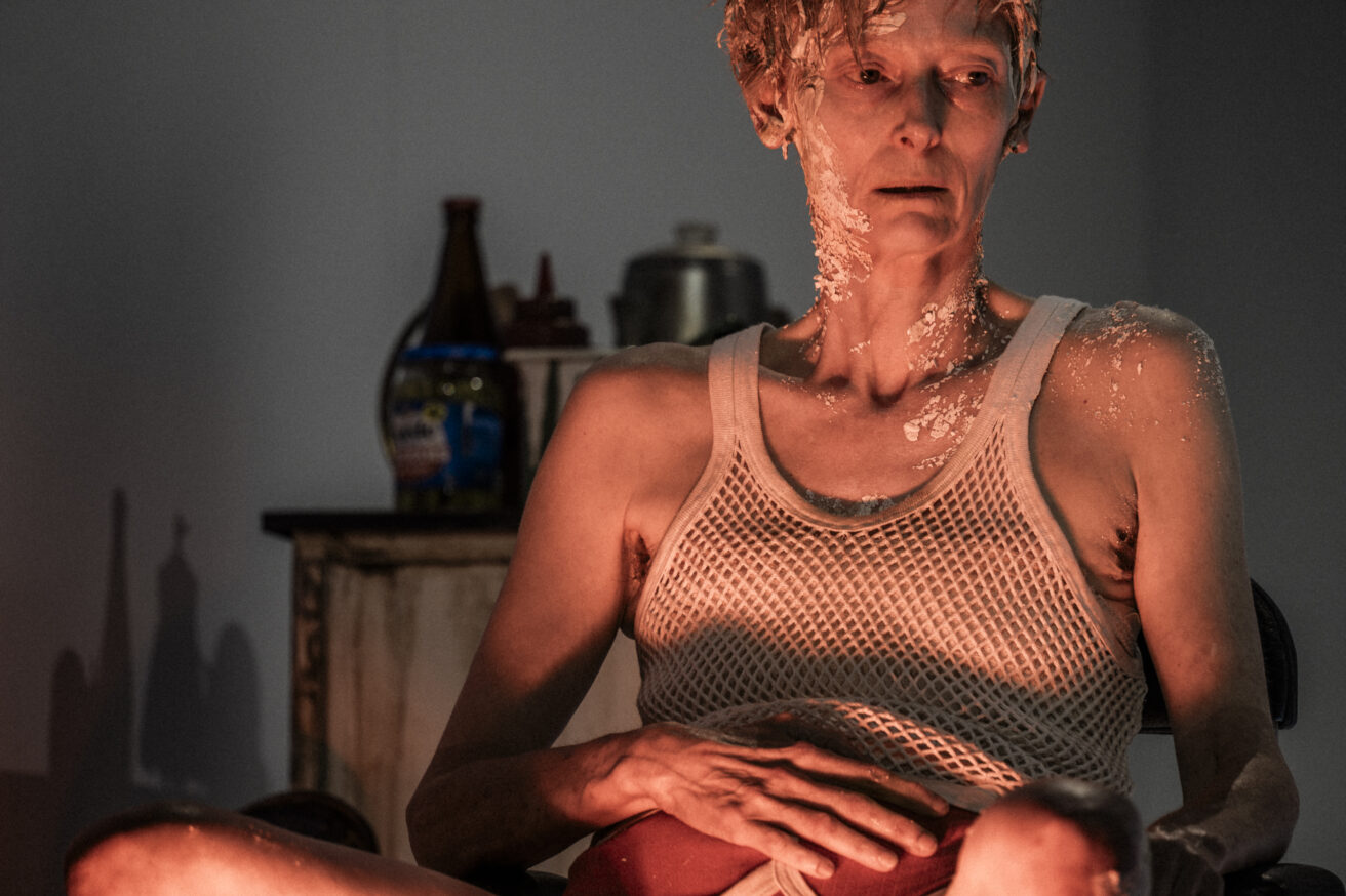 Tilda Swinton in Man To Man at Royal Court Theatre