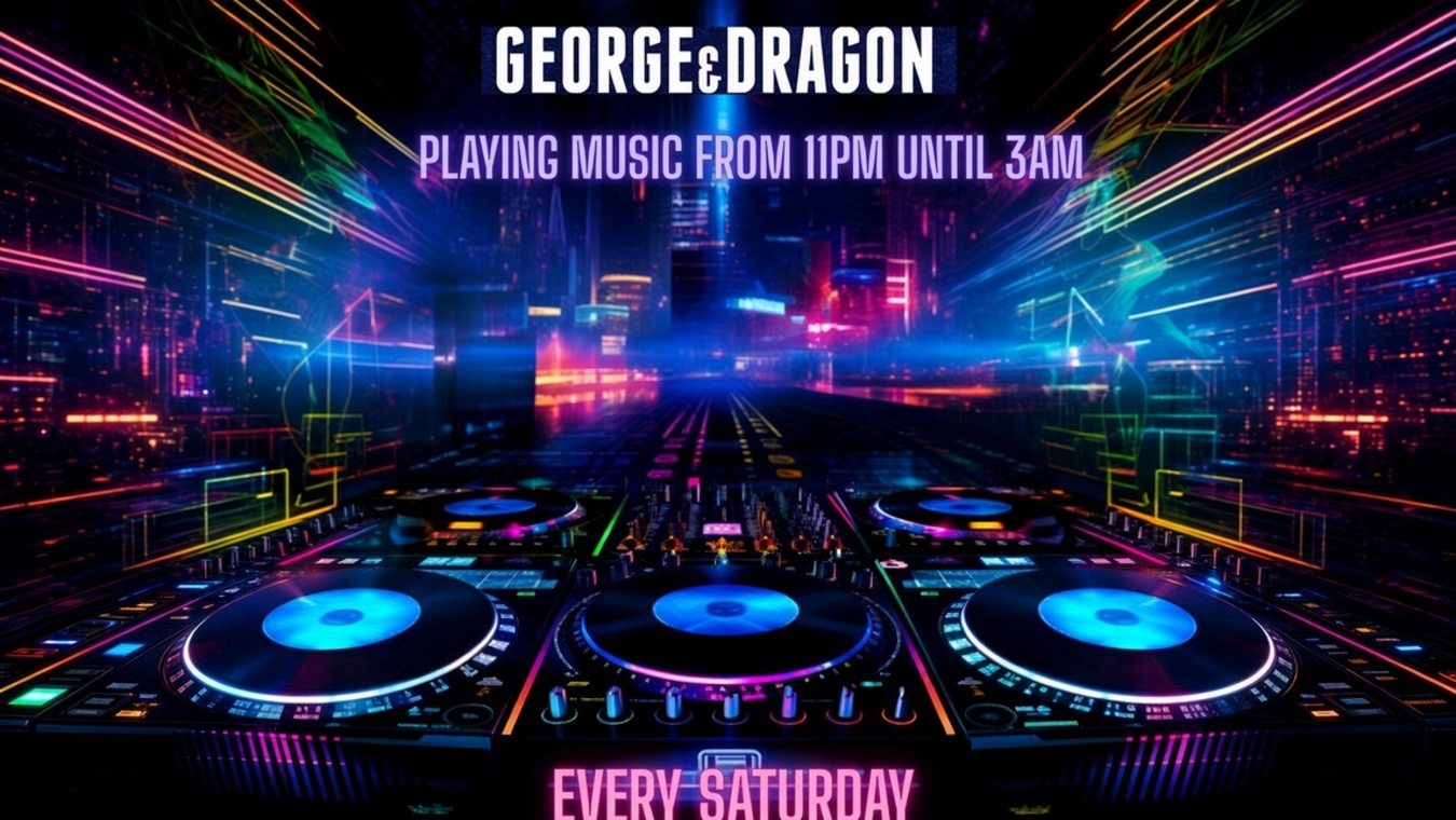 Cabaret and DJ at George and Dragon gay bar in London's Greenwich. Open late.