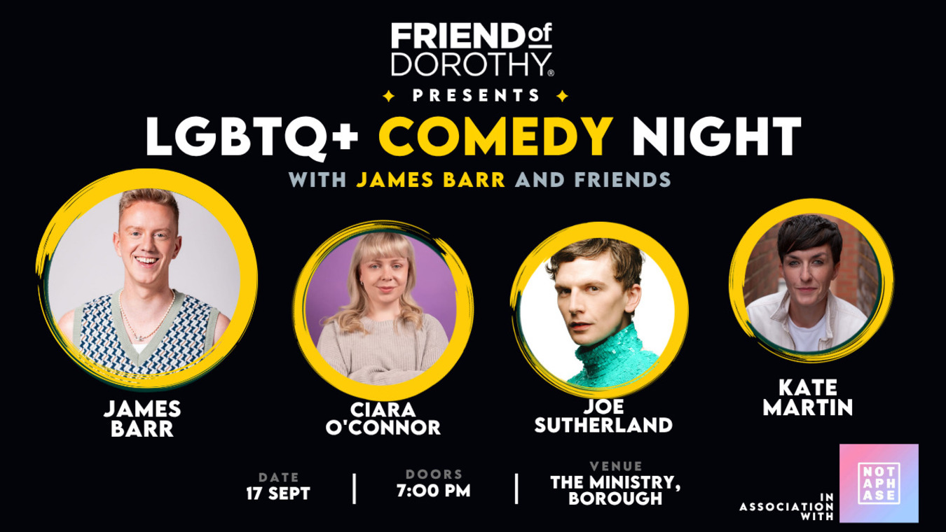 Friend of Dorthy presents LGBTQ+ Comedy Night
