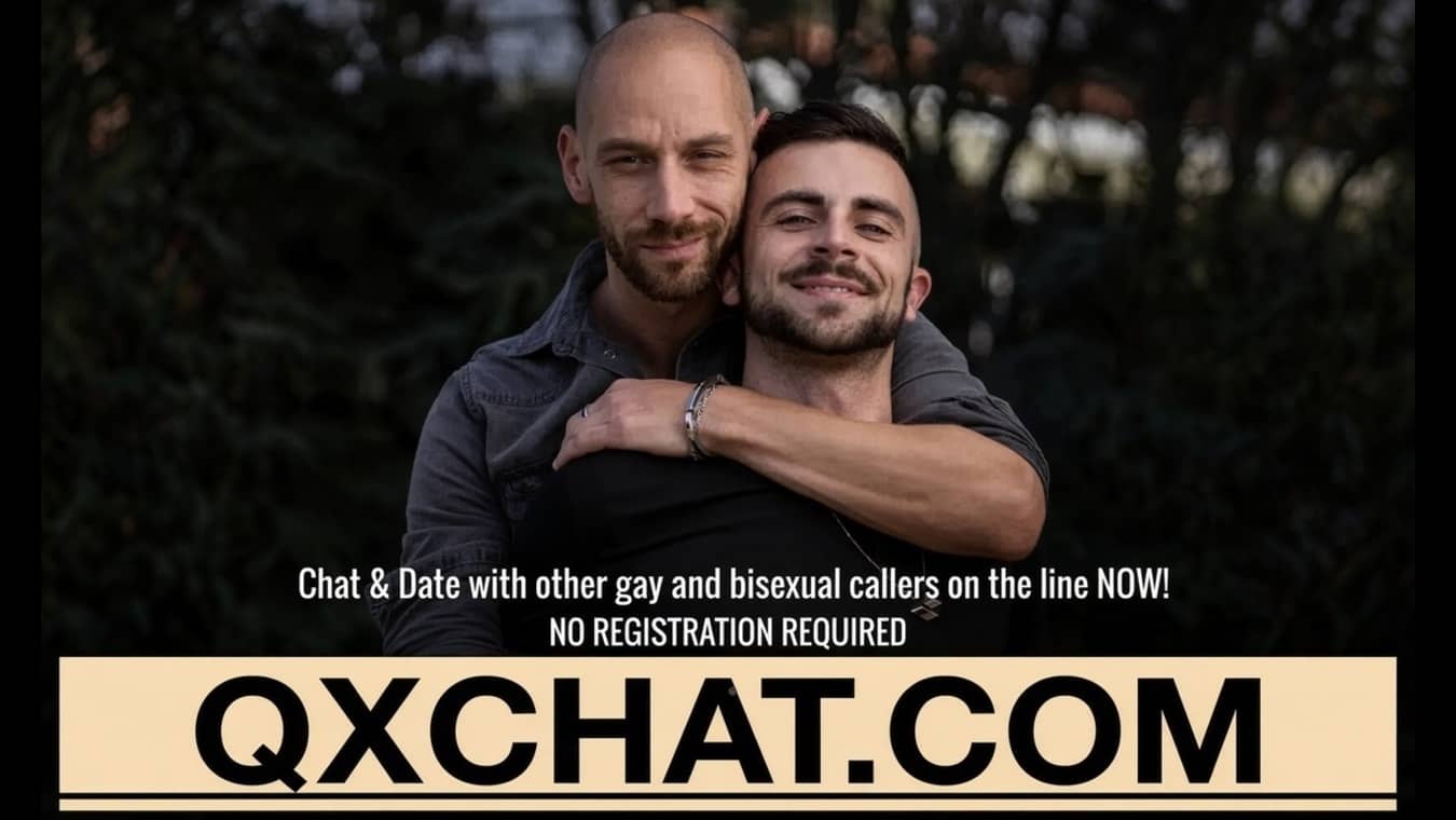 QX Chat is a gay chat line in the UK