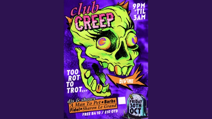 Club Creep is a queer club night at The Divine in east London.