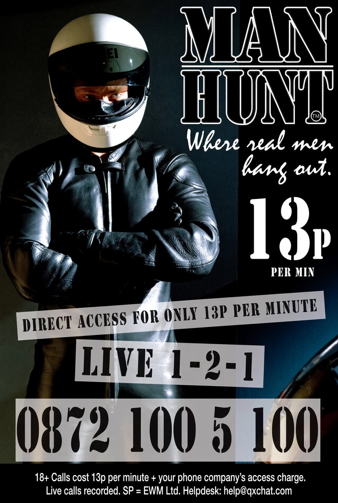 gay chat line manhunt