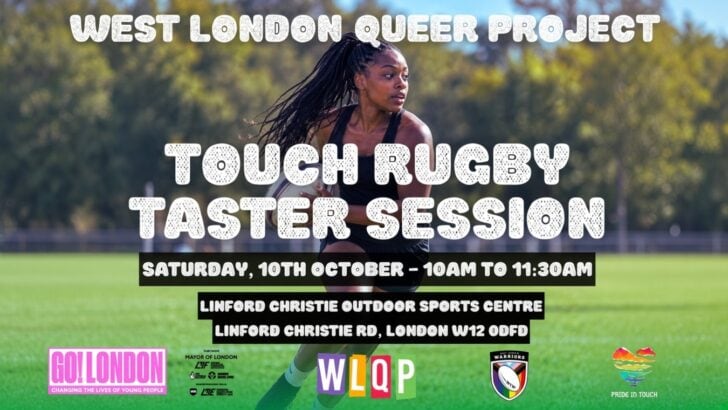 Queer Touch Rugby games in London.