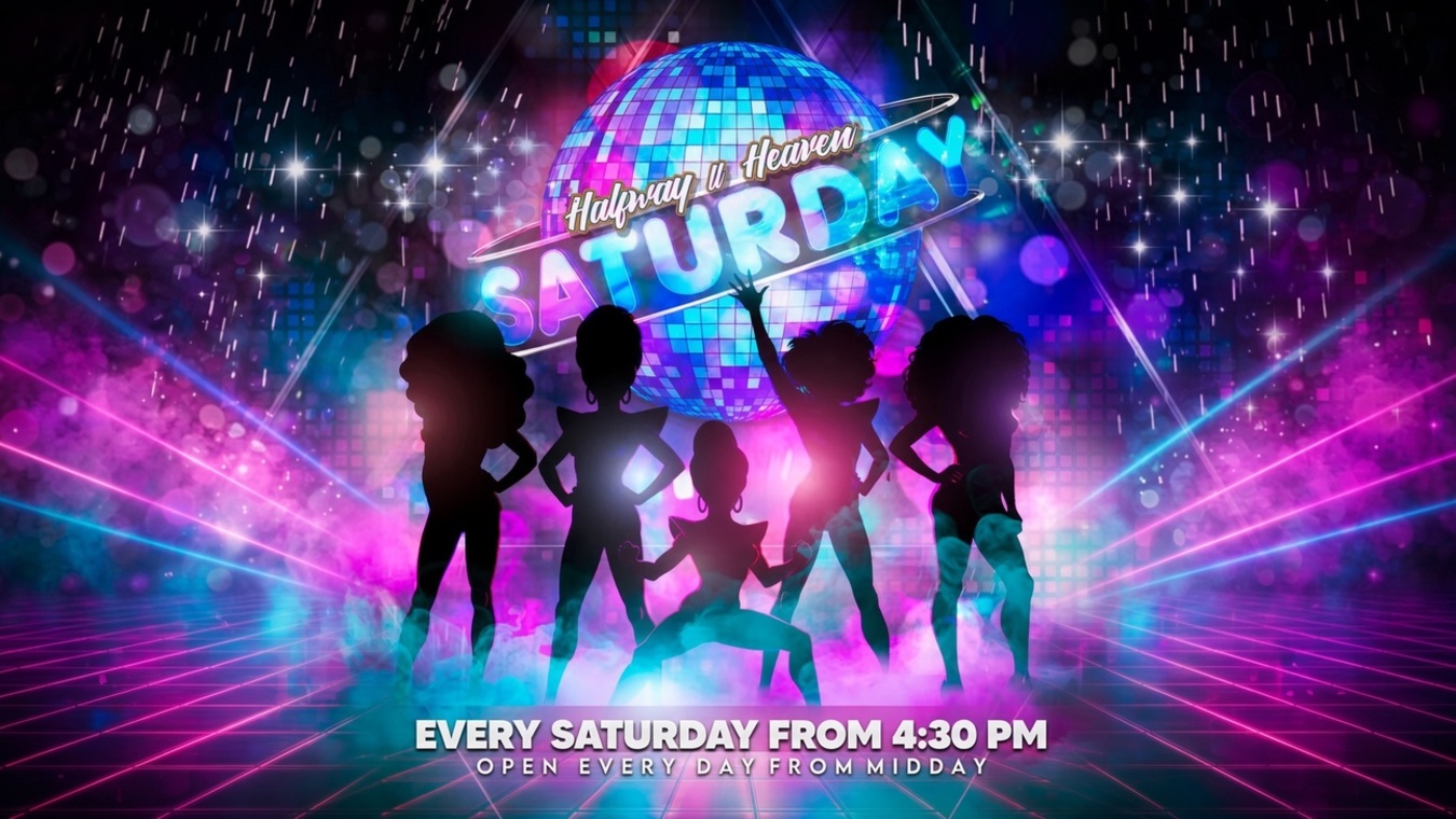 Saturday Cabaret at London gay bar Halfway To Heaven.