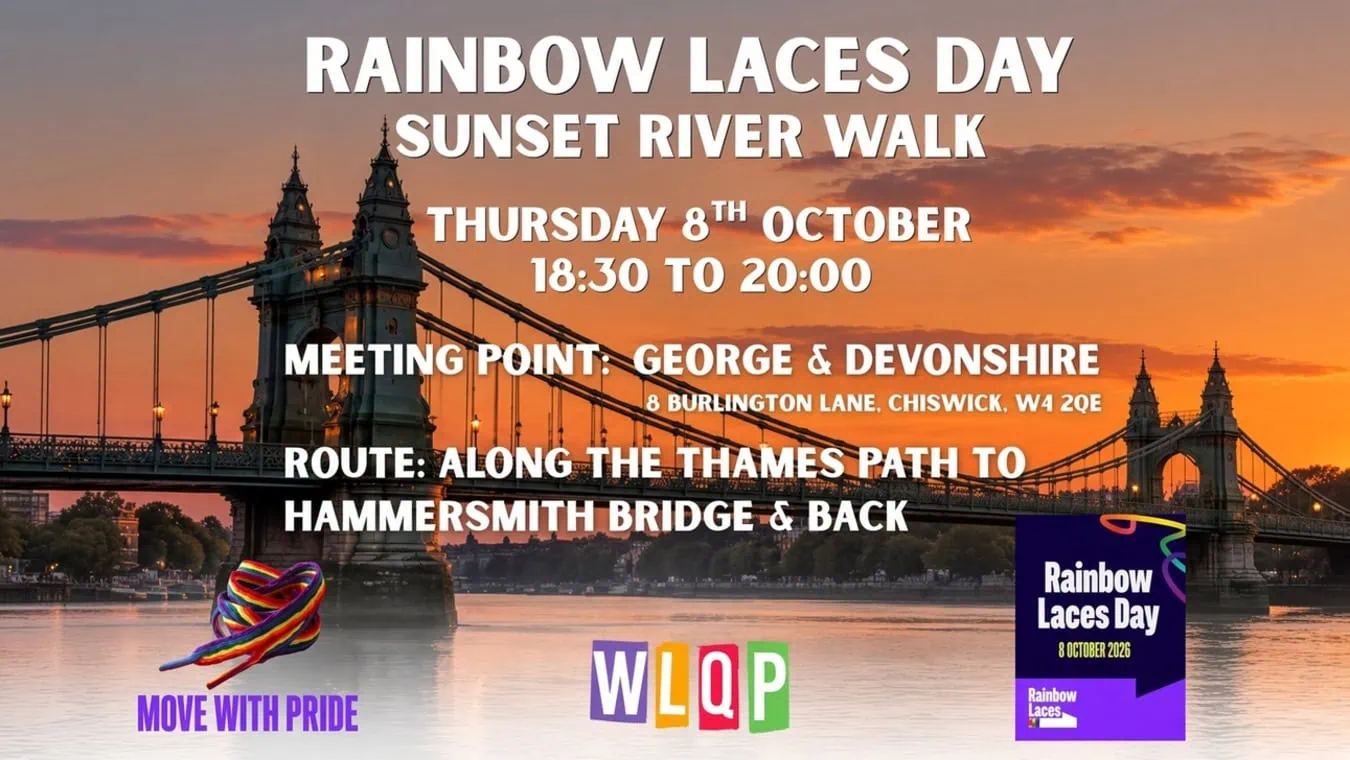 queer Thames riverside walk.
